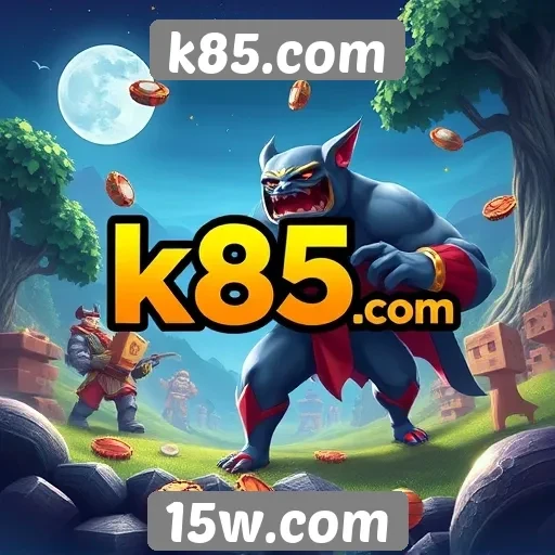 Exploração das principais categorias de jogos em k85.com