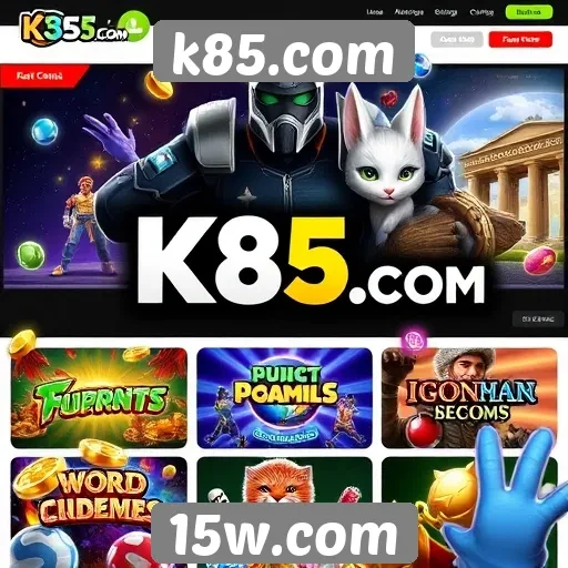 k85.com oferece variedade de jogos online